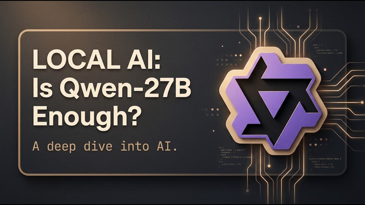 A Deep Dive into AI with LogosCo | Local AI & Qwen3.5-27B