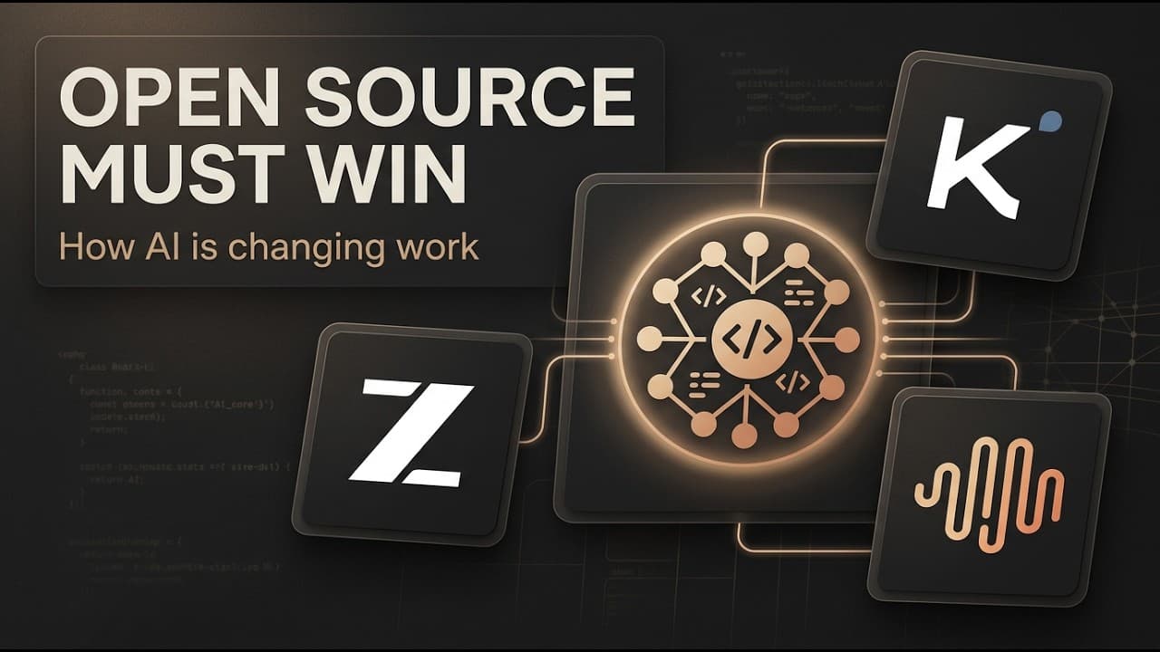 Open Source AI Must Win  |  How AI is changing our world.