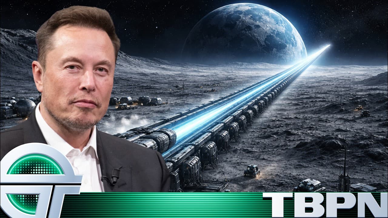Elon's Moon Mass Driver: Here's How He'll Do It